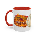Cozy Autumn Accent Coffee Mug - Perfect for Fall Gatherings, Thanksgiving Decor, Hot Beverage Lovers, and Seasonal Gift Ideas