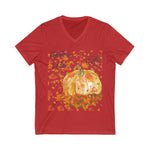 Unisex Jersey Short Sleeve V-Neck Tee