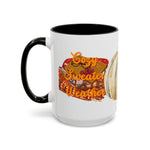 Cozy Autumn Accent Coffee Mug - Perfect for Fall Gatherings, Thanksgiving Decor, Hot Beverage Lovers, and Seasonal Gift Ideas
