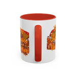 Cozy Autumn Accent Coffee Mug - Perfect for Fall Gatherings, Thanksgiving Decor, Hot Beverage Lovers, and Seasonal Gift Ideas
