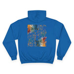 Vibrant Art Hoodie | Colorful Champion Sweatshirt, Trendy Gift, Casual Wear, Street Fashion, Cozy Sweater
