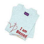 Blessed Unisex T-Shirt, Faith Tee, Christian Apparel, Inspirational Gift, Positive Message Shirt, Spiritual Clothing
