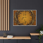 Framed Wall Art: 'He Gave It All'