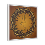 Framed Wall Art: 'He Gave It All'