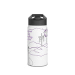Inspirational Stainless Steel Water Bottle - Faithful Designs for Daily Hydration, Motivational Quotes, Christian Gifts, Hiking [...]