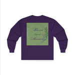 Blessed Beyond Measures Long Sleeve Tee, Unisex Cotton Shirt, Spiritual Gift, Inspirational Clothing, Motivational Apparel, Casual Wear