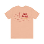 Blessed Unisex T-Shirt, Faith Tee, Christian Apparel, Inspirational Gift, Positive Message Shirt, Spiritual Clothing