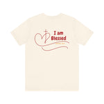 Blessed Unisex T-Shirt, Faith Tee, Christian Apparel, Inspirational Gift, Positive Message Shirt, Spiritual Clothing