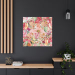 Floral Butterfly Wall Art, Perfect for Home Decor, Gift for Her, Nursery Decor, Bedroom Wall Hanging, Spring Decor