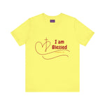 Blessed Unisex T-Shirt, Faith Tee, Christian Apparel, Inspirational Gift, Positive Message Shirt, Spiritual Clothing