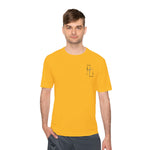 Camiseta absorbente de humedad inspirada en la fe: camiseta inspiradora para entrenar, perfecta para atletas, grupos de oración, actividades al aire libre y regalos para hombres. 