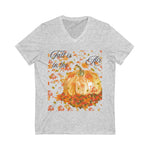 Unisex Jersey Short Sleeve V-Neck Tee