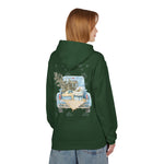 Christmas Truck Hoodie — Merry Christmas Vintage Pickup with Tree Holiday Sweatshirt