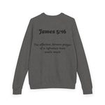 Spiritual Prayer Crewneck Sweatshirt | Faith-Based Apparel, Religious Gift, Casual Wear, Comfort Clothing, Everyday Style