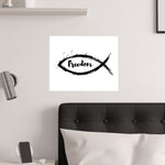 Inspirational Satin Posters | Wall Art, Home Decor, Gift, Motivational Art, Religious Poster