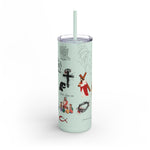 Christian Art Tumbler, 20oz - Perfect Gifts for Friends, Unique Travel Cup, Eco-friendly Drinkware