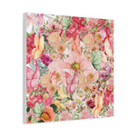 Floral Butterfly Wall Art, Perfect for Home Decor, Gift for Her, Nursery Decor, Bedroom Wall Hanging, Spring Decor