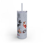 Christian Art Tumbler, 20oz - Perfect Gifts for Friends, Unique Travel Cup, Eco-friendly Drinkware