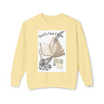 Inspirational Writer's Crewneck Sweatshirt - God's Not Done, Motivational Gift, Cozy Writing Apparel, Unisex Casual Wear, Perfect for [...]