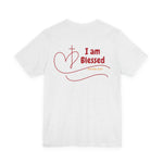 Blessed Unisex T-Shirt, Faith Tee, Christian Apparel, Inspirational Gift, Positive Message Shirt, Spiritual Clothing