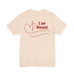 Blessed Unisex T-Shirt, Faith Tee, Christian Apparel, Inspirational Gift, Positive Message Shirt, Spiritual Clothing