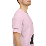 Praying Figure Unisex Heavy Cotton Tee - Faith-Based Shirt, Christian Apparel, Inspirational Gift, Spiritual Clothing, Casual Wear