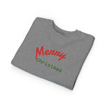 Toddler Sweatshirt - Merry Christmas Snowman Graphic Pullover for Kids