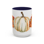 Cozy Autumn Accent Coffee Mug - Perfect for Fall Gatherings, Thanksgiving Decor, Hot Beverage Lovers, and Seasonal Gift Ideas