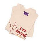 Blessed Unisex T-Shirt, Faith Tee, Christian Apparel, Inspirational Gift, Positive Message Shirt, Spiritual Clothing