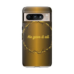 Gold Crown Phone Case - Inspirational Phone Cover, Tough Cases, Gifts for Christians, Spiritual Decor, Meaningful Accessories