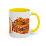 Cozy Autumn Accent Coffee Mug - Perfect for Fall Gatherings, Thanksgiving Decor, Hot Beverage Lovers, and Seasonal Gift Ideas