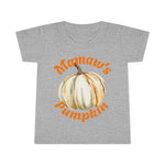 Toddler Pumpkin T-Shirt, Fall Outfit, Cute Gift, Mamaw's Pumpkin Tee, Halloween Toddler Shirt, Thanksgiving Apparel