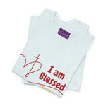 Blessed Unisex T-Shirt, Faith Tee, Christian Apparel, Inspirational Gift, Positive Message Shirt, Spiritual Clothing