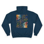 Vibrant Art Hoodie | Colorful Champion Sweatshirt, Trendy Gift, Casual Wear, Street Fashion, Cozy Sweater