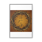 Framed Wall Art: 'He Gave It All'