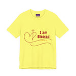 Blessed Unisex T-Shirt, Faith Tee, Christian Apparel, Inspirational Gift, Positive Message Shirt, Spiritual Clothing