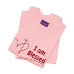 Blessed Unisex T-Shirt, Faith Tee, Christian Apparel, Inspirational Gift, Positive Message Shirt, Spiritual Clothing