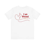 Blessed Unisex T-Shirt, Faith Tee, Christian Apparel, Inspirational Gift, Positive Message Shirt, Spiritual Clothing