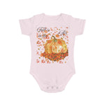 Fall Themed Baby Bodysuit, Cute Pumpkin Design, Autumn Infant Outfit, Seasonal Baby Gift, Halloween Baby Clothes